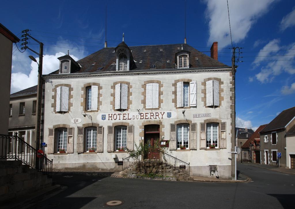 Hotel Du Berry Aigurande Eksteriør billede